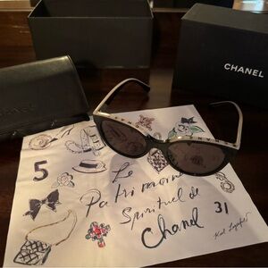 Chanel Black Classic Sunglasses